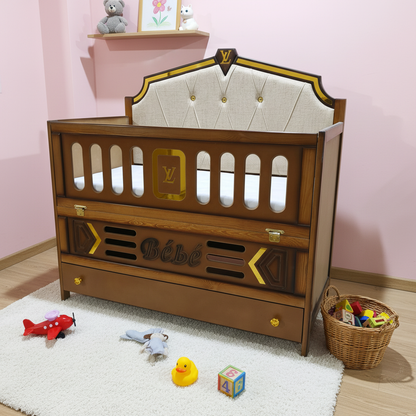 سرير أطفال مناسب للغرف الصغيرة