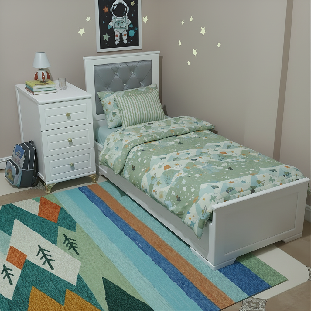 سرير أطفال مصمم بذكاء ليكبر مع طفلك من الرضاعة إلى 12 سنة