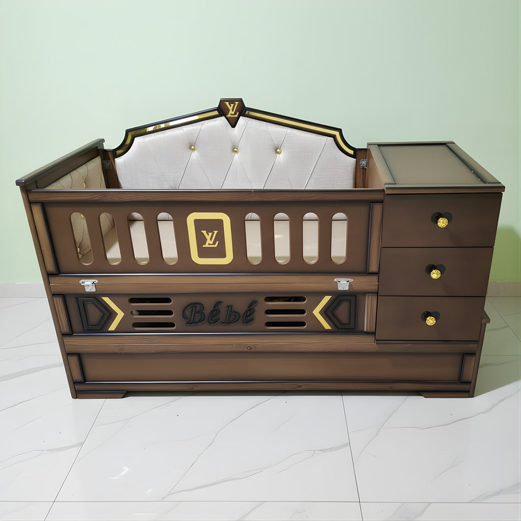 سرير أطفال مصمم بذكاء ليكبر مع طفلك من الرضاعة إلى 12 سنة